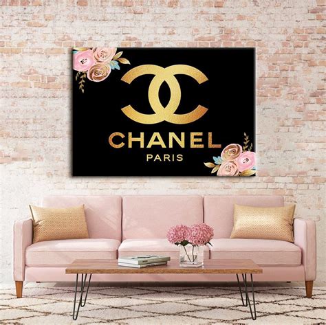 chanel wall decor.